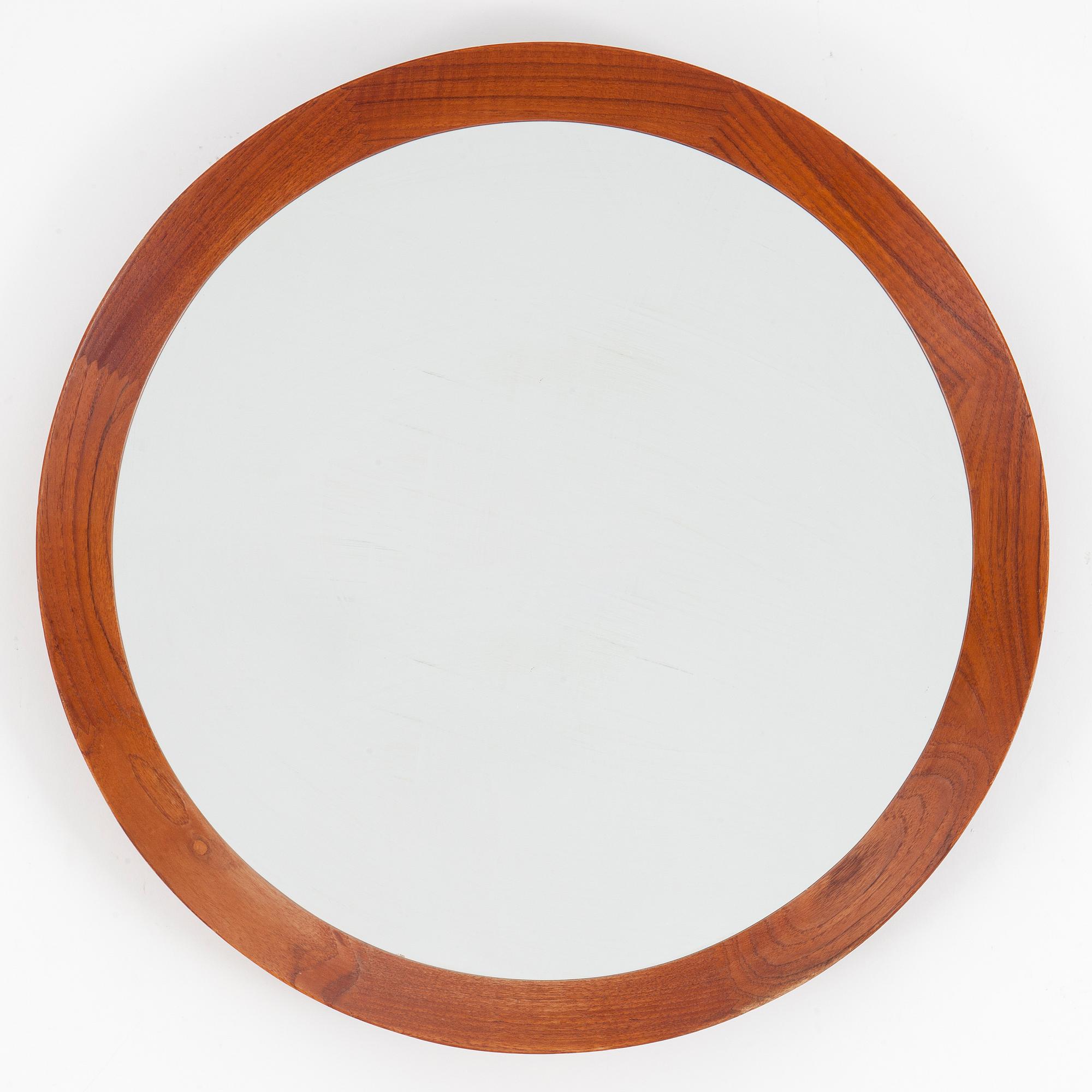 SPEGEL, teak, AB Glas & Trä, Hovmantorp, 1900-talets mitt.