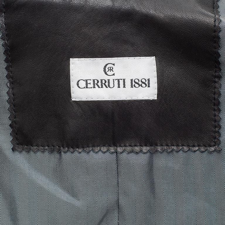 A leather jacket from Cerruti 1881.