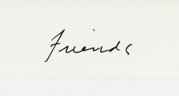 William Wegman, "Friends".