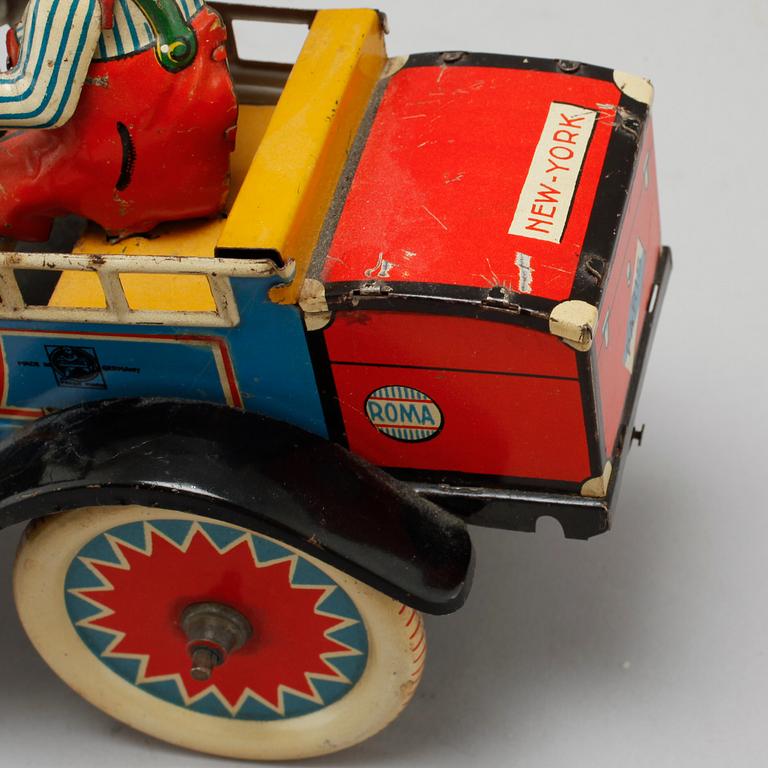 A toy car by EssDee, Germany, first half of the 20th century.