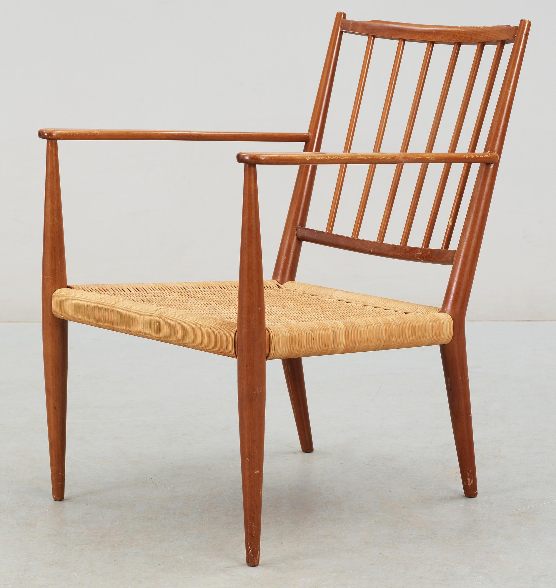 KARMSTOL, modell 508, Josef Frank, Firma Svenskt Tenn.