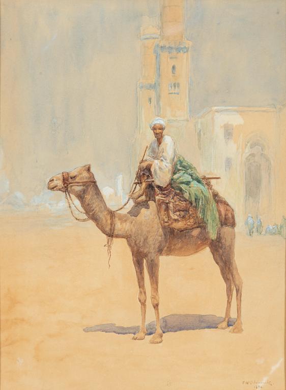 Frans Wilhelm Odelmark, The Camel Rider.