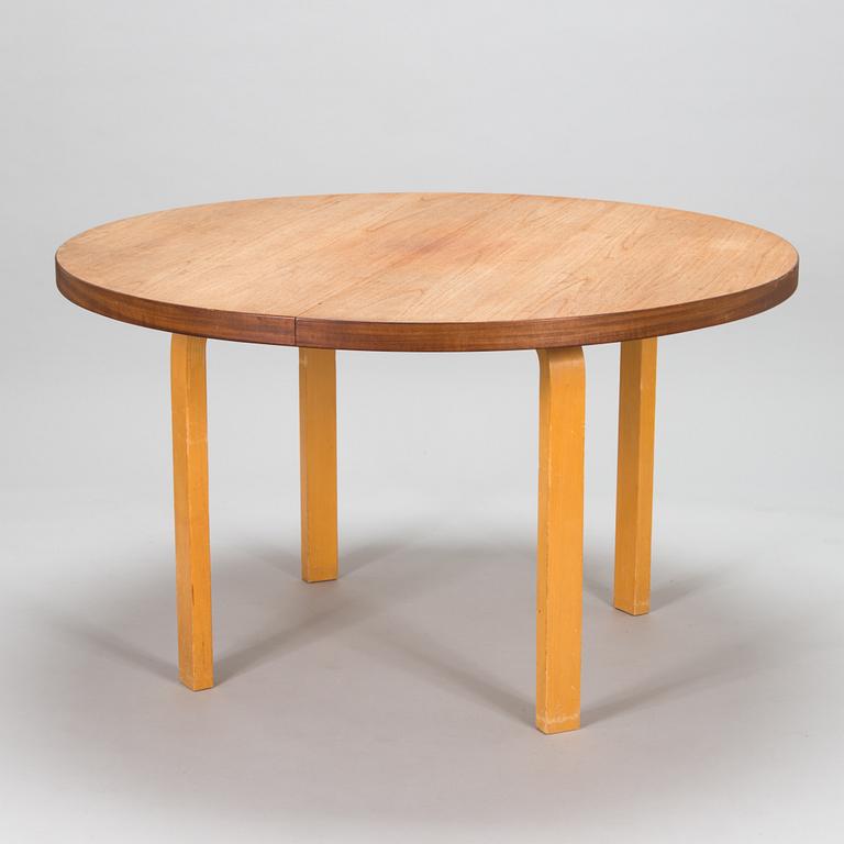Alvar Aalto, matbord, modell 90, O.Y. Huonekalu- ja Rakennustyötehdas A.B 1900-talets mitt.