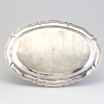 a sterling silver tray from Mexico.