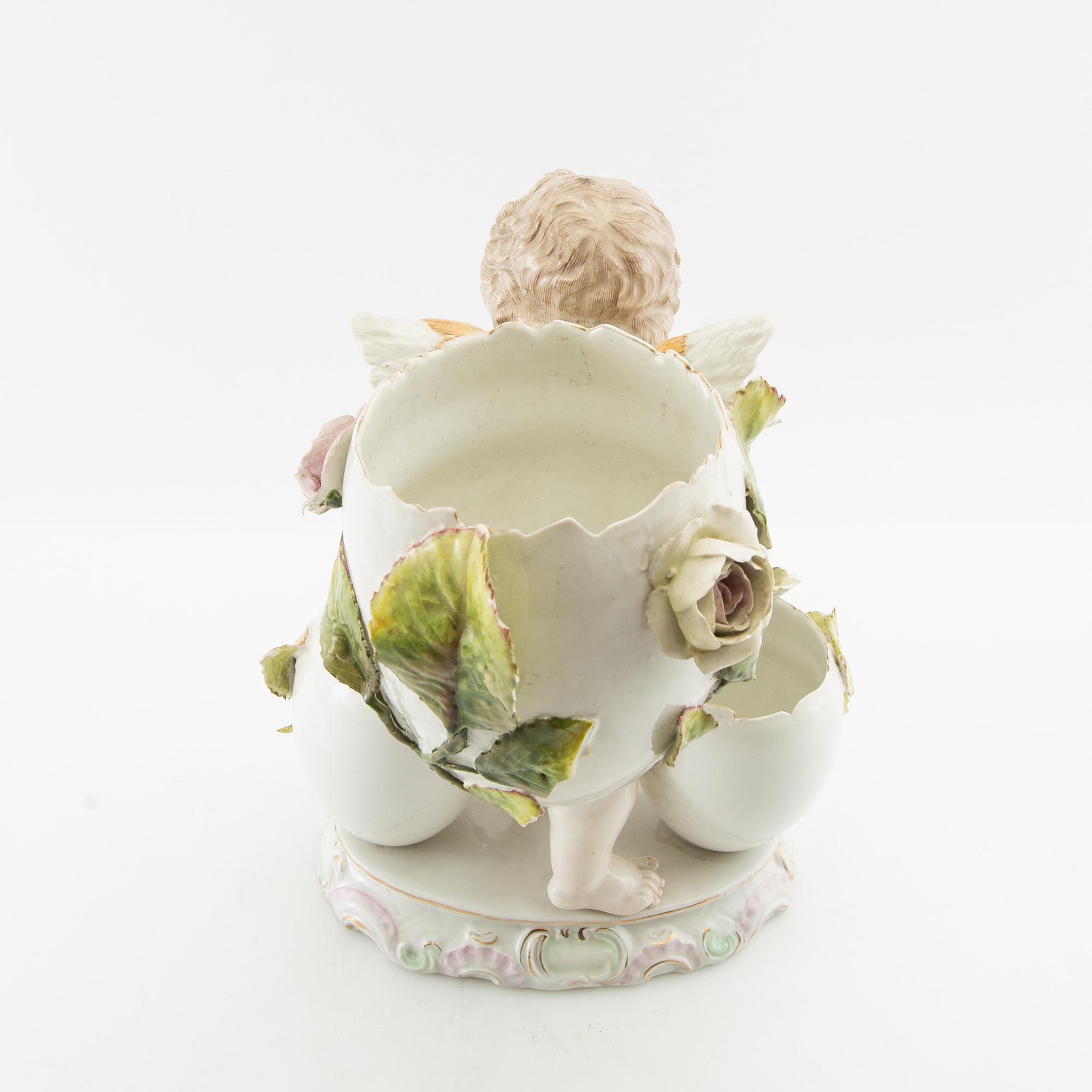 Figurin/Vas Tyskland 1900-talets första hälft porslin.