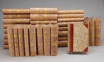 BÖCKER, 35 vol, Strindbergs samlade skrifter, Stockholm 1912-21.