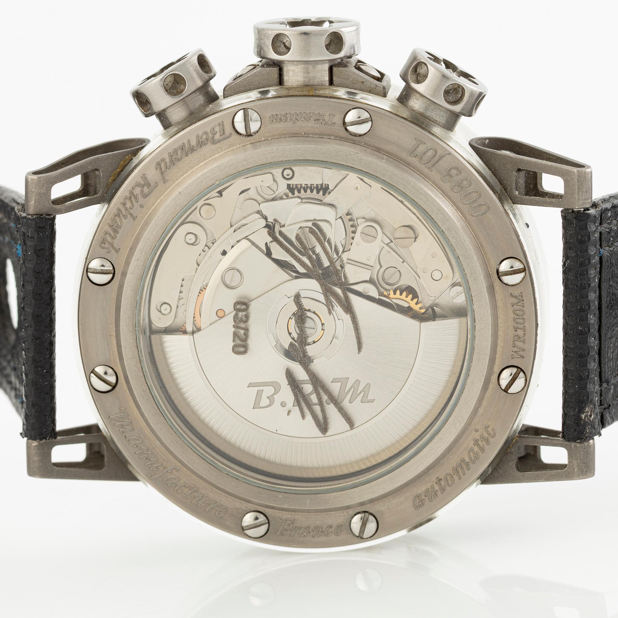 B.R.M (Bernerd Richards Manufacture), MK-44, wristwatch, 44 mm.