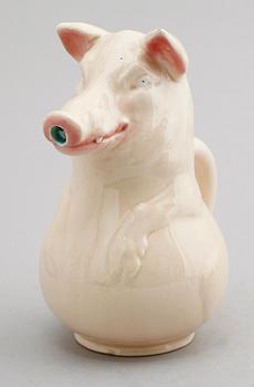 KANNA, porslin, Sarreguemines, 1900-talets första hälft.