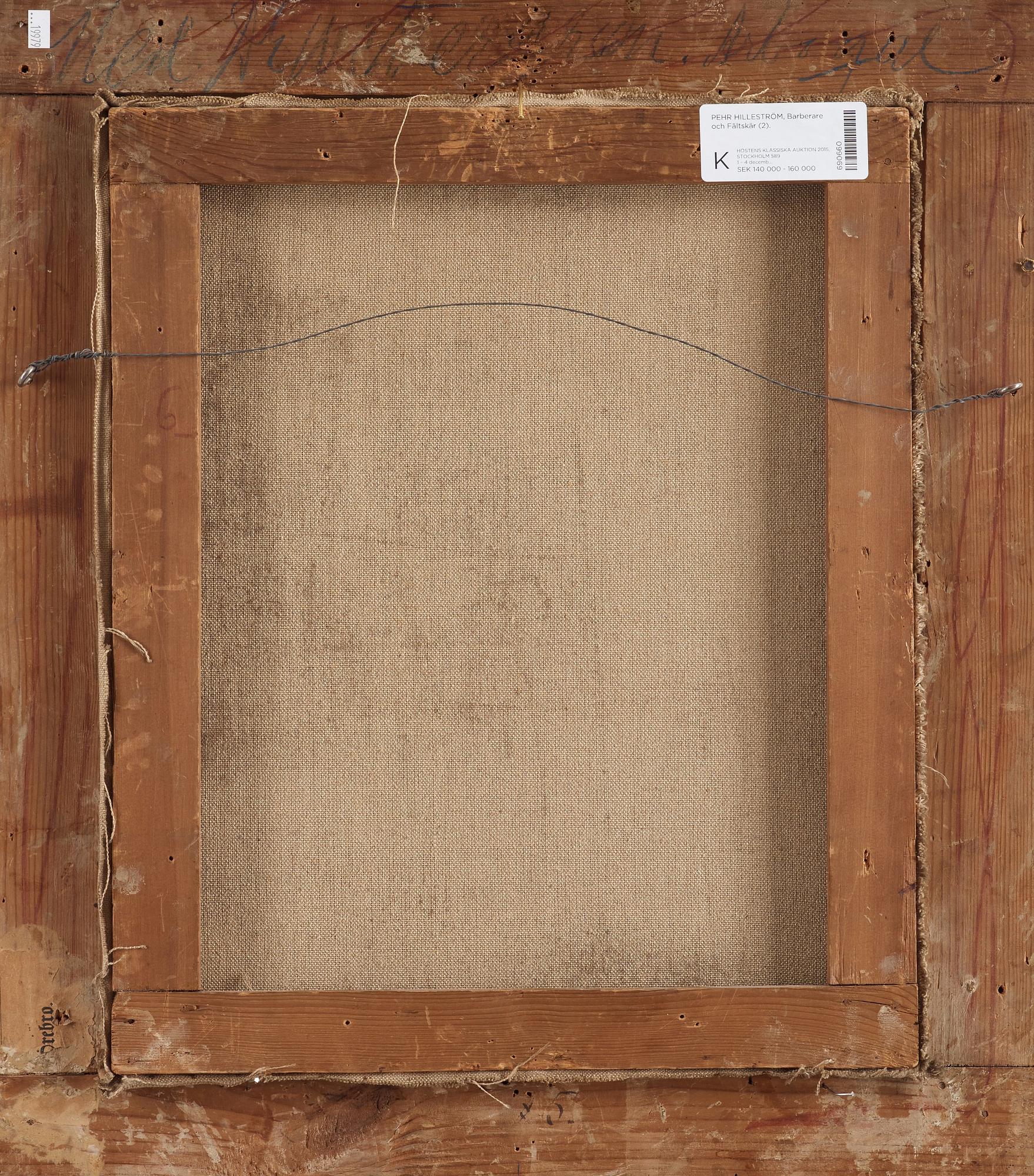 Pehr Hilleström, A man who gets shaved & A man pulls out a tooth of another (2).