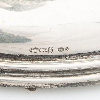 Kandelabrar ett par silver Gottlieb Kurz Tyskland 1900-tal.