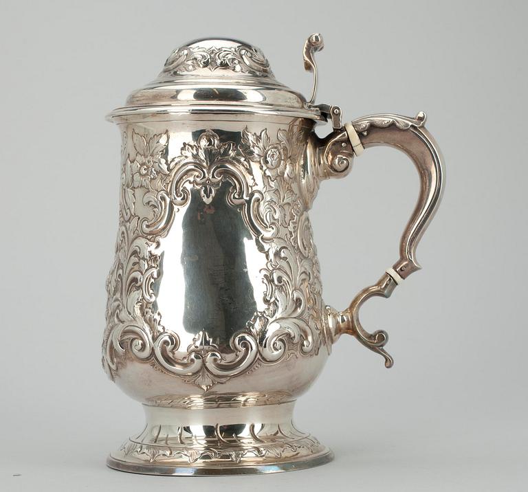 TUOPPI, hopeaa, Lontoo 1794, Englanti. Kok. paino n. 973 g.