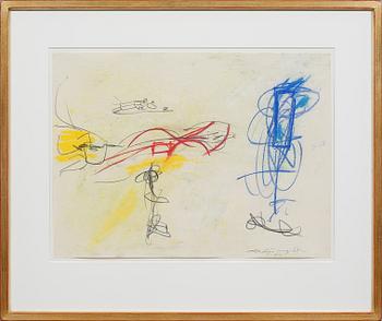 OVE HJÄLMGÅRDEN, teckning, signerad och daterad -04.