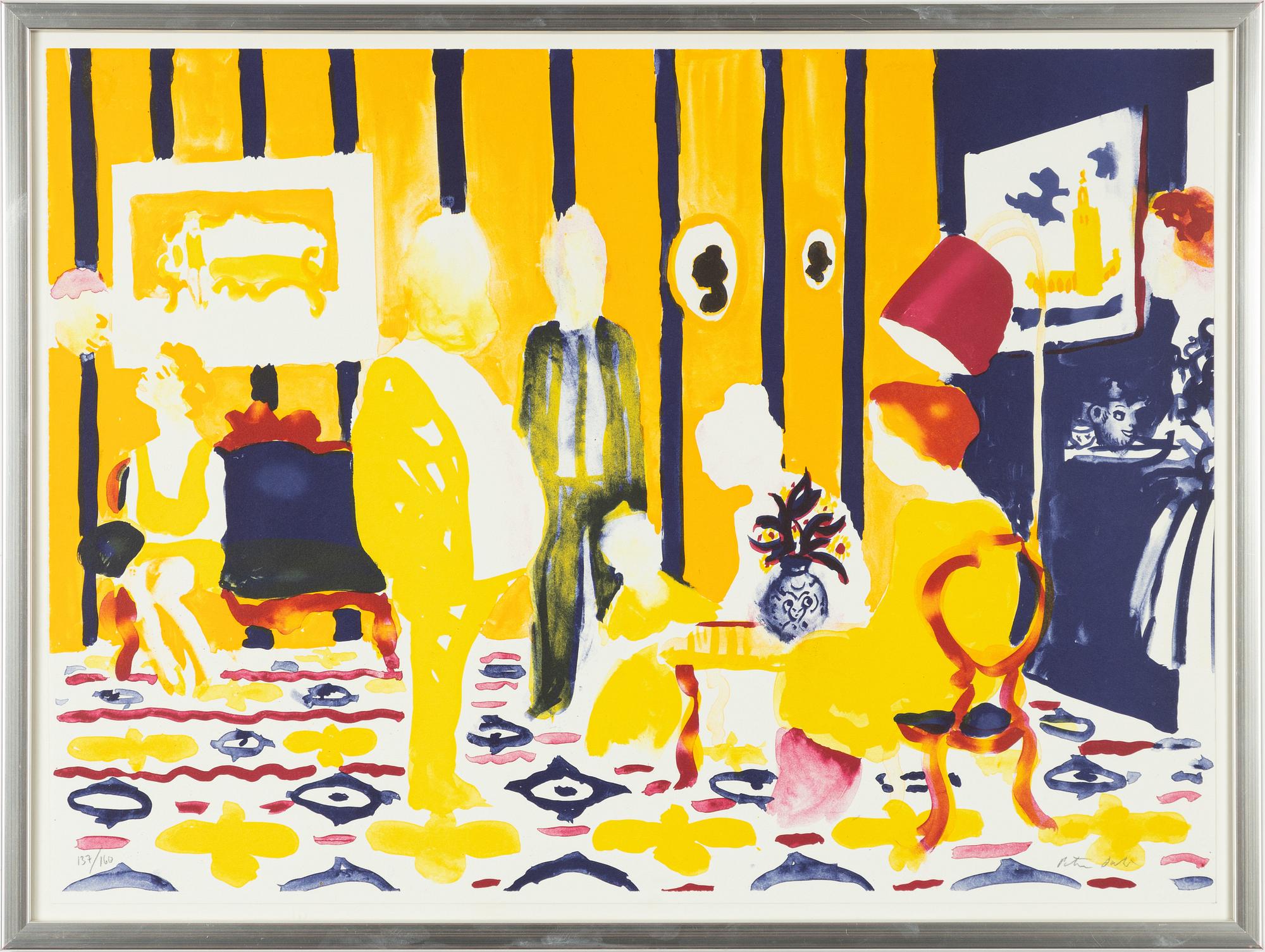 Peter Dahl, I salongen.