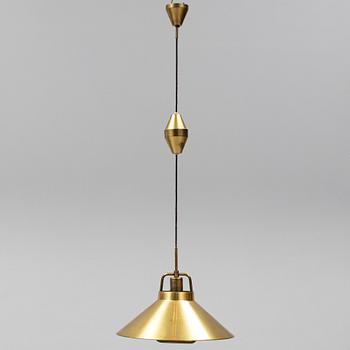 FRITZ SCHLEGEL, taklampa, "P 295", Lyfa, Danmark, 1900-talets andra hälft.