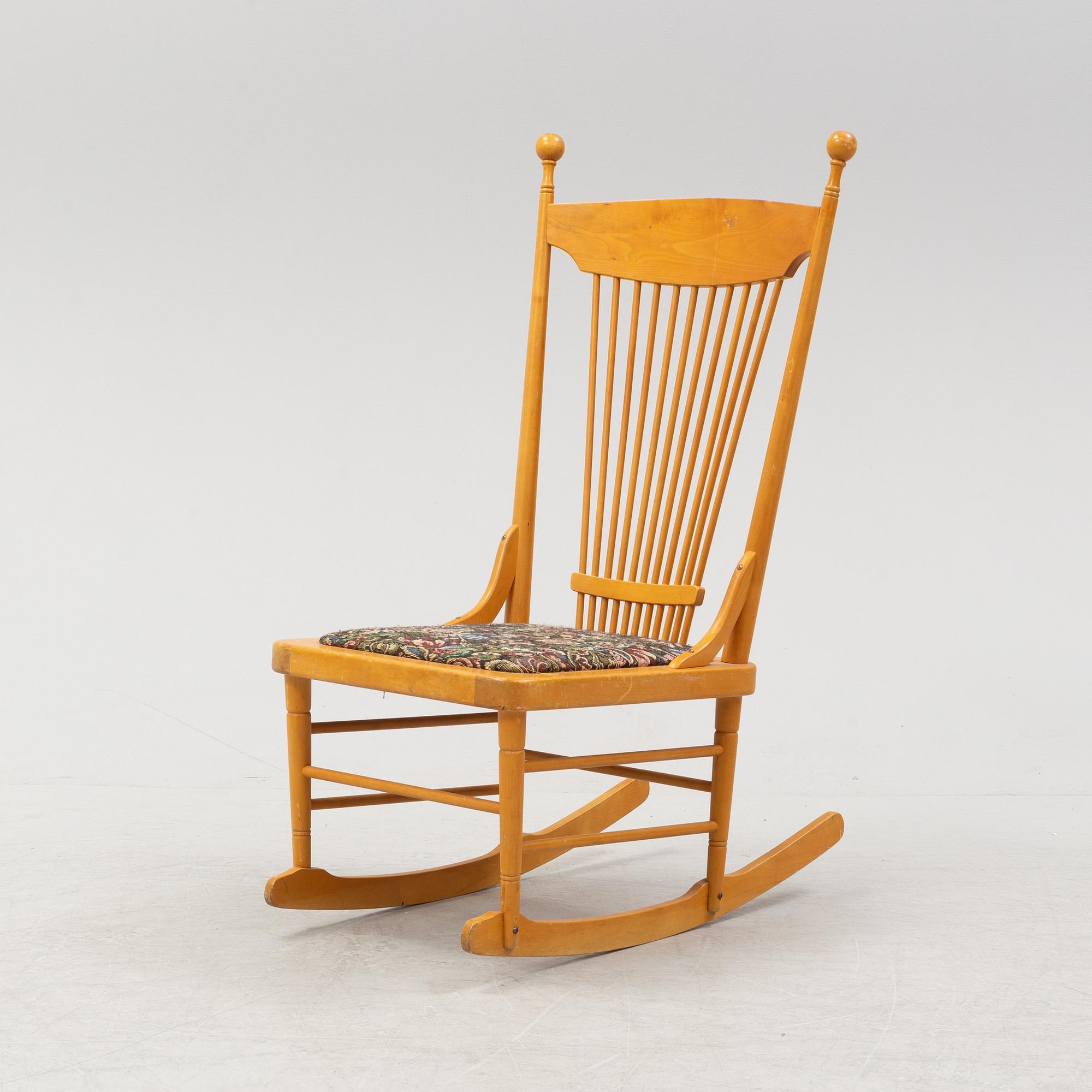 A mid 20th Century rocking chair. - Bukowskis