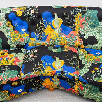 Josef Frank, a model 968 sofa, Firma Svenskt Tenn, Sweden.