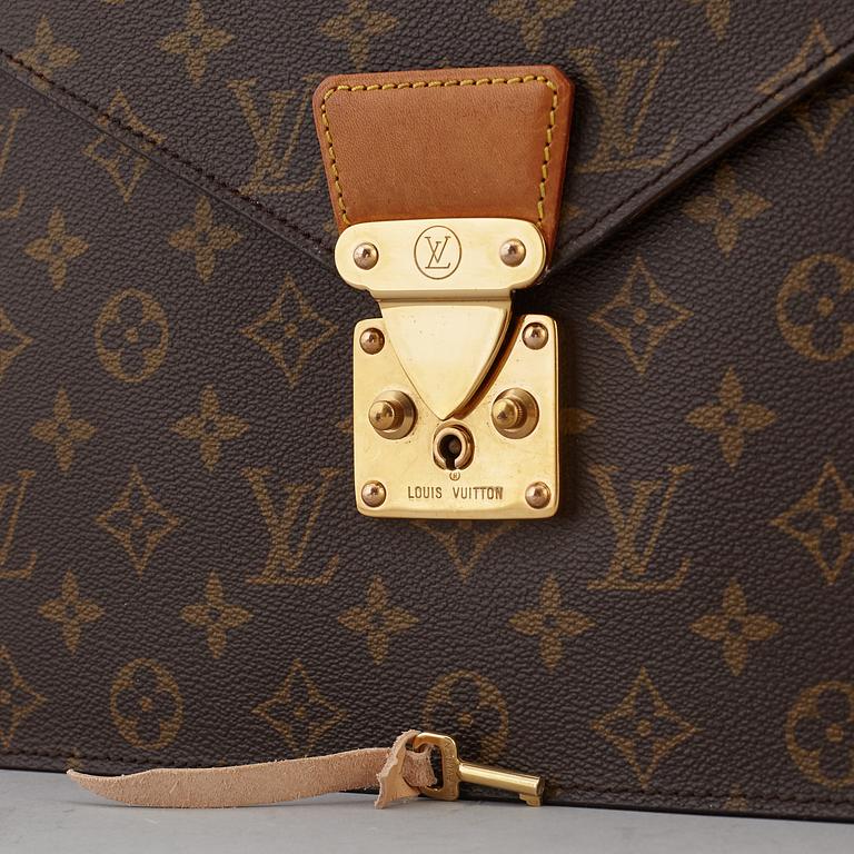 LOUIS VUITTON, 'Porte Documents Senateur'.