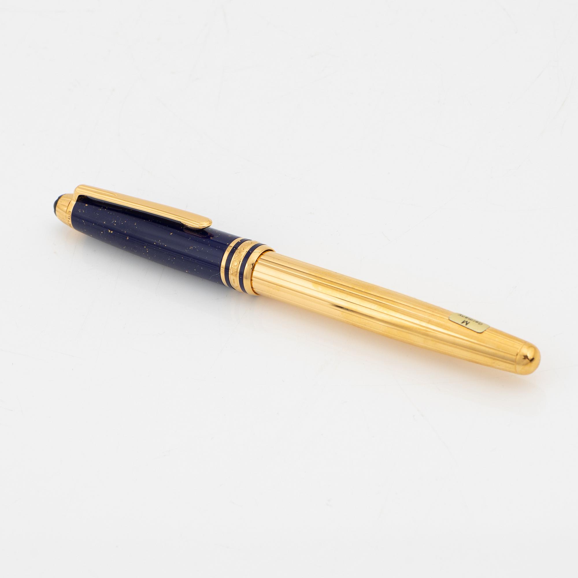 Montblanc, a 'Meisterstück Ramses II' fountain pen.