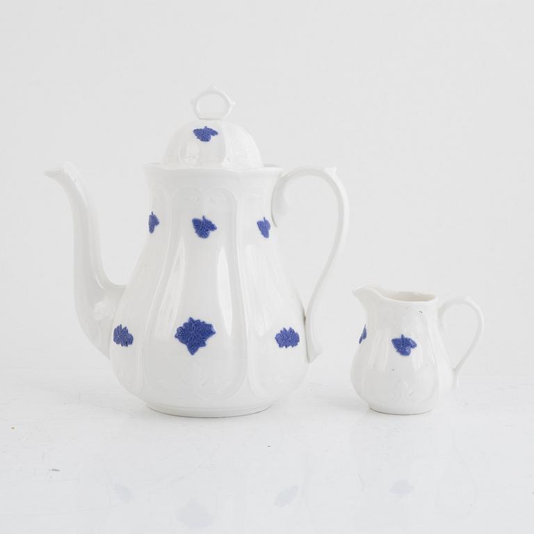Kaffeservis, 19 delar, porslin "Blå Blom", Gustavsberg,