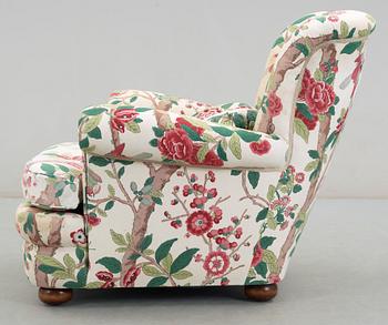 FÅTÖLJ, "modell 366", Josef Frank, Firma Svenskt Tenn, formgiven 1934.