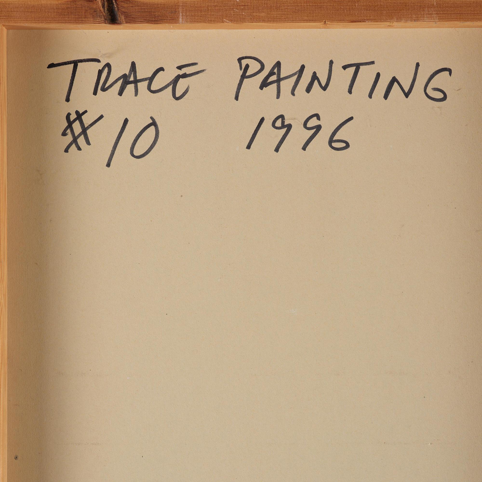 Clay Ketter, "Trace painting #10".