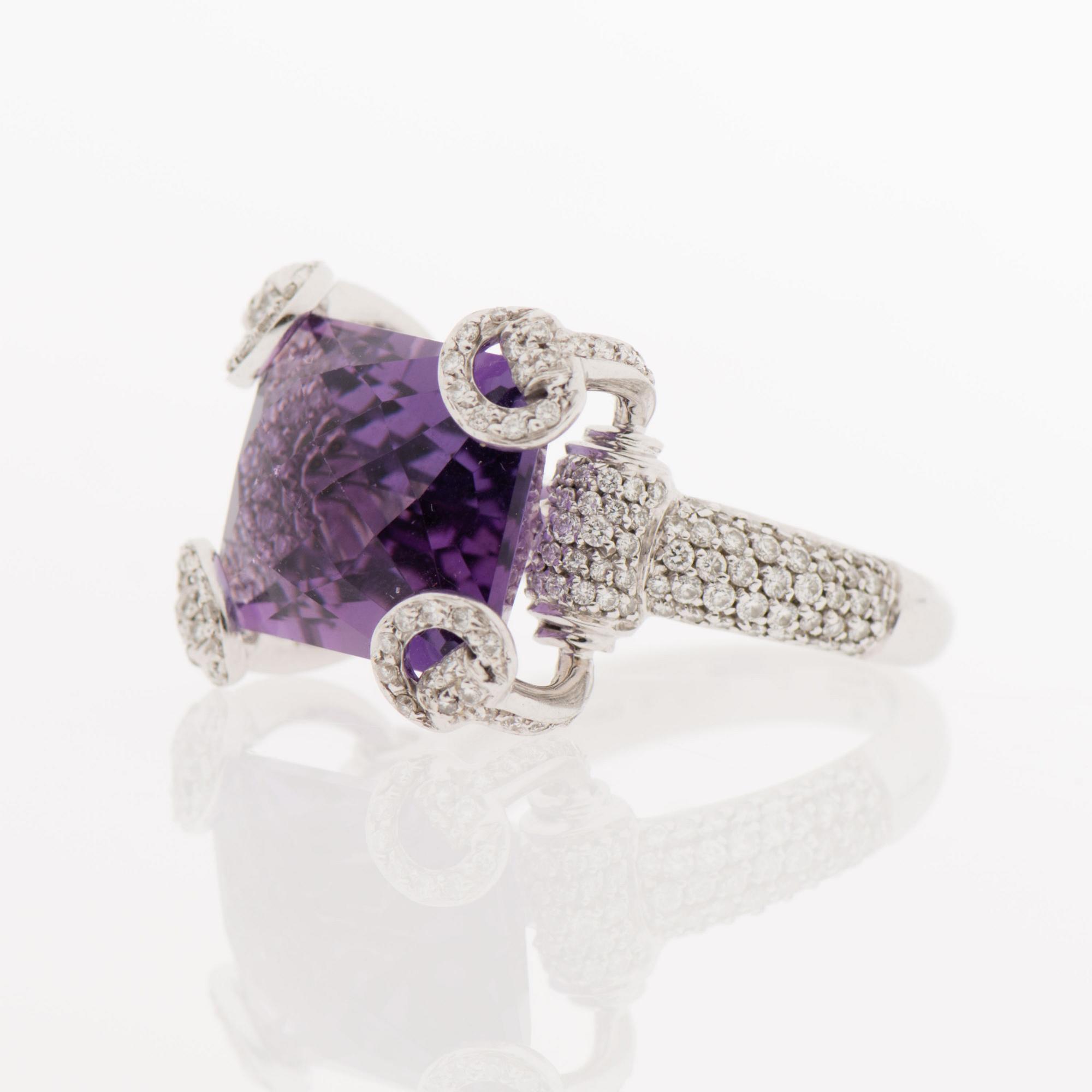Gucci amethyst ring online