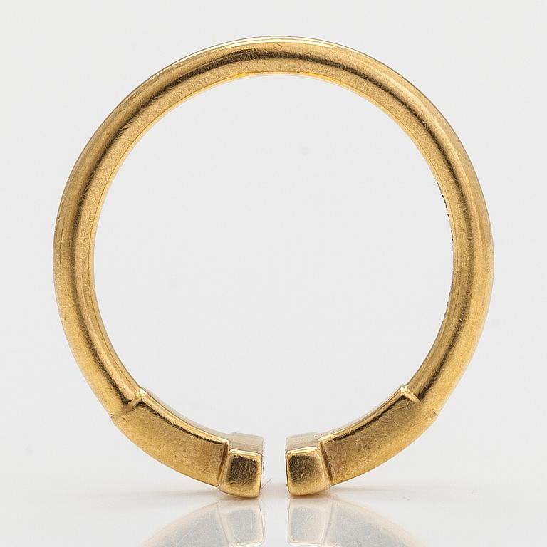 Tiffany & Co, sormus, "T-wire", 18K kultaa.