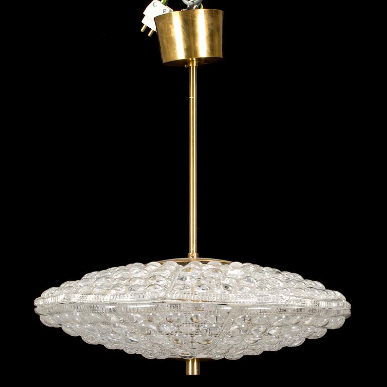 TAKLAMPA, glas, 1900-talets andra hälft.