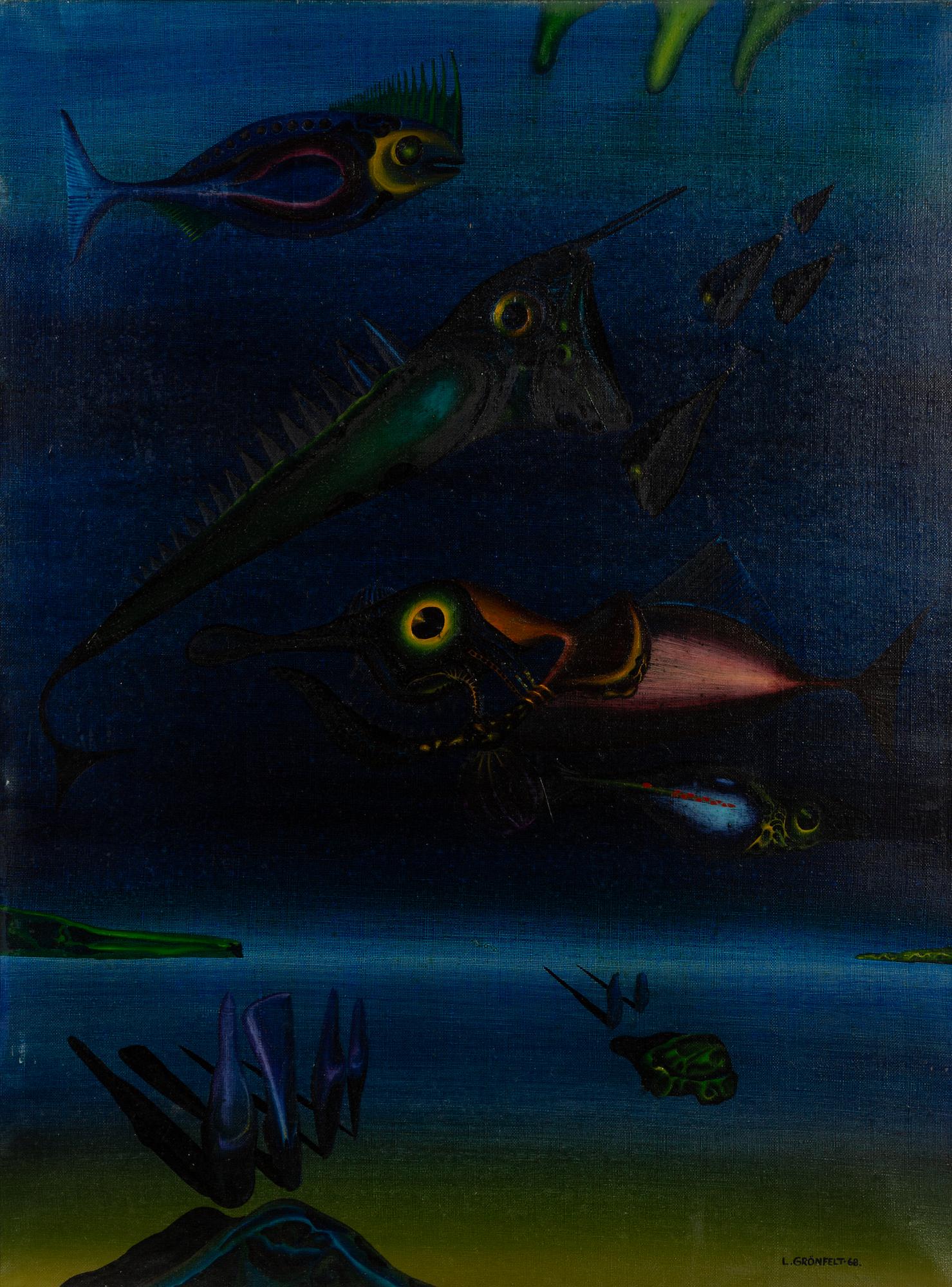 Lars Grönfelt, Underwater environment.