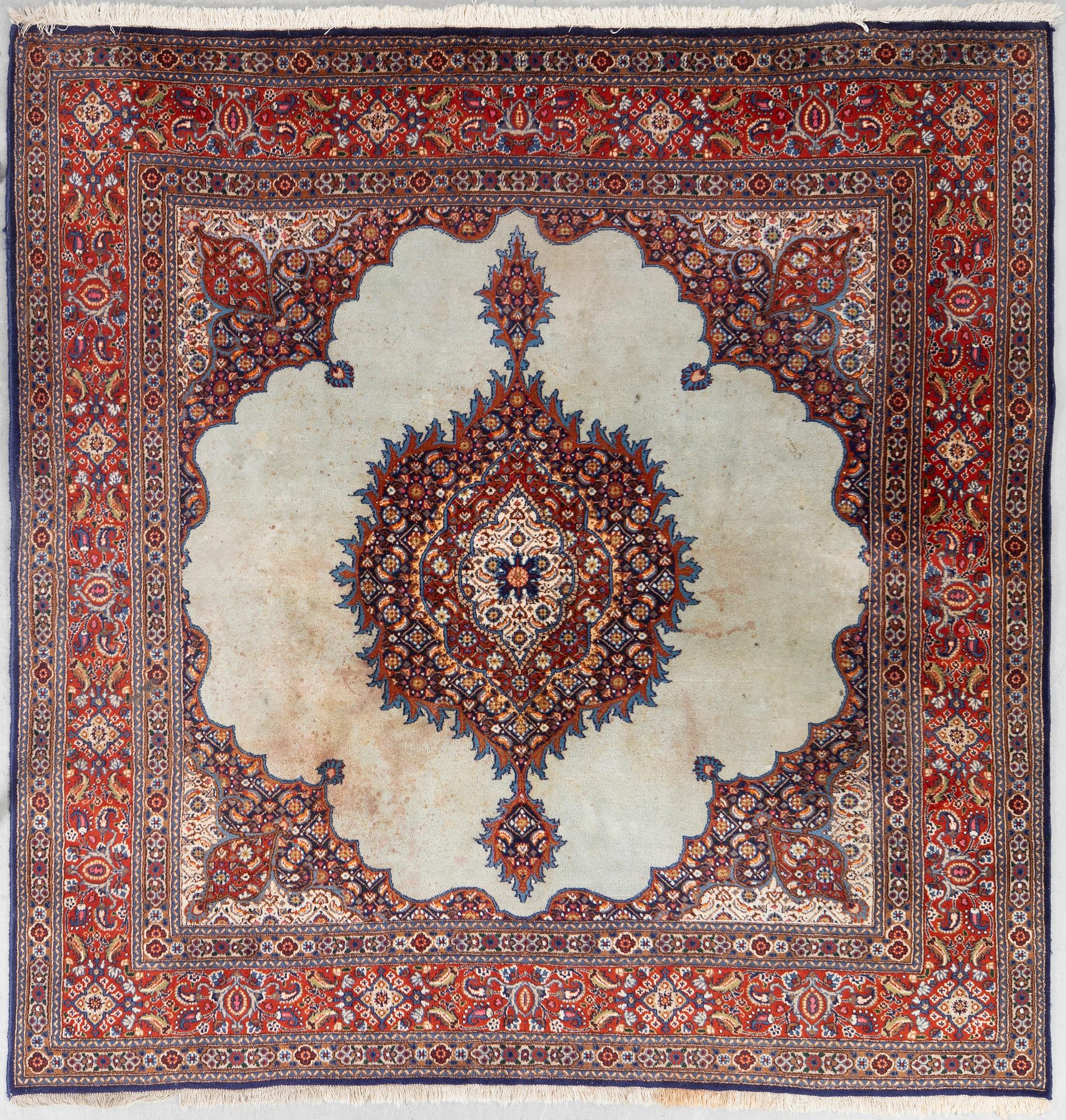 Oriental rug, Moud, 198x200 cm.