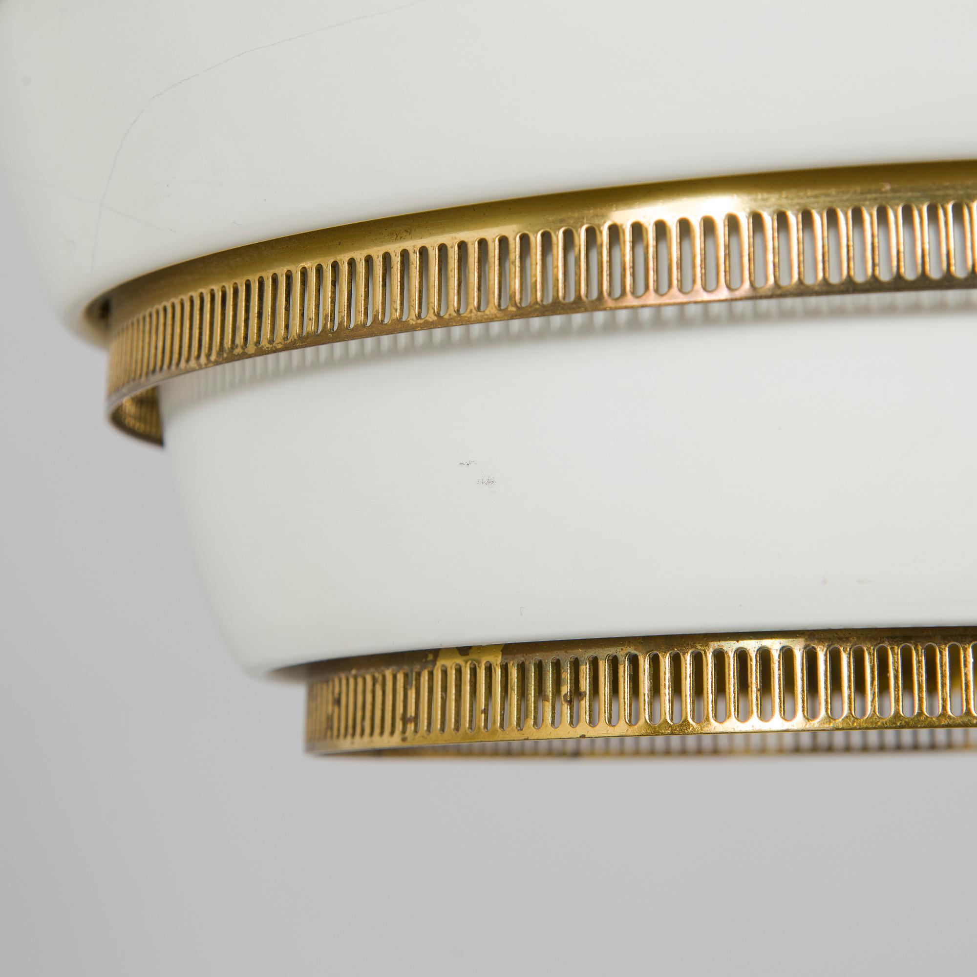 Alvar Aalto, a pendant lamp A332, 'Beehive' for Valaistustyö.