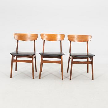 Stolar 6 st Findahl möbler Danmark 1960-tal.