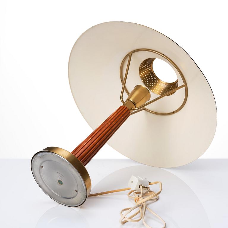 Hans Bergström, two table lamps, model "716", ateljé Lyktan, Sweden 1940-50s.