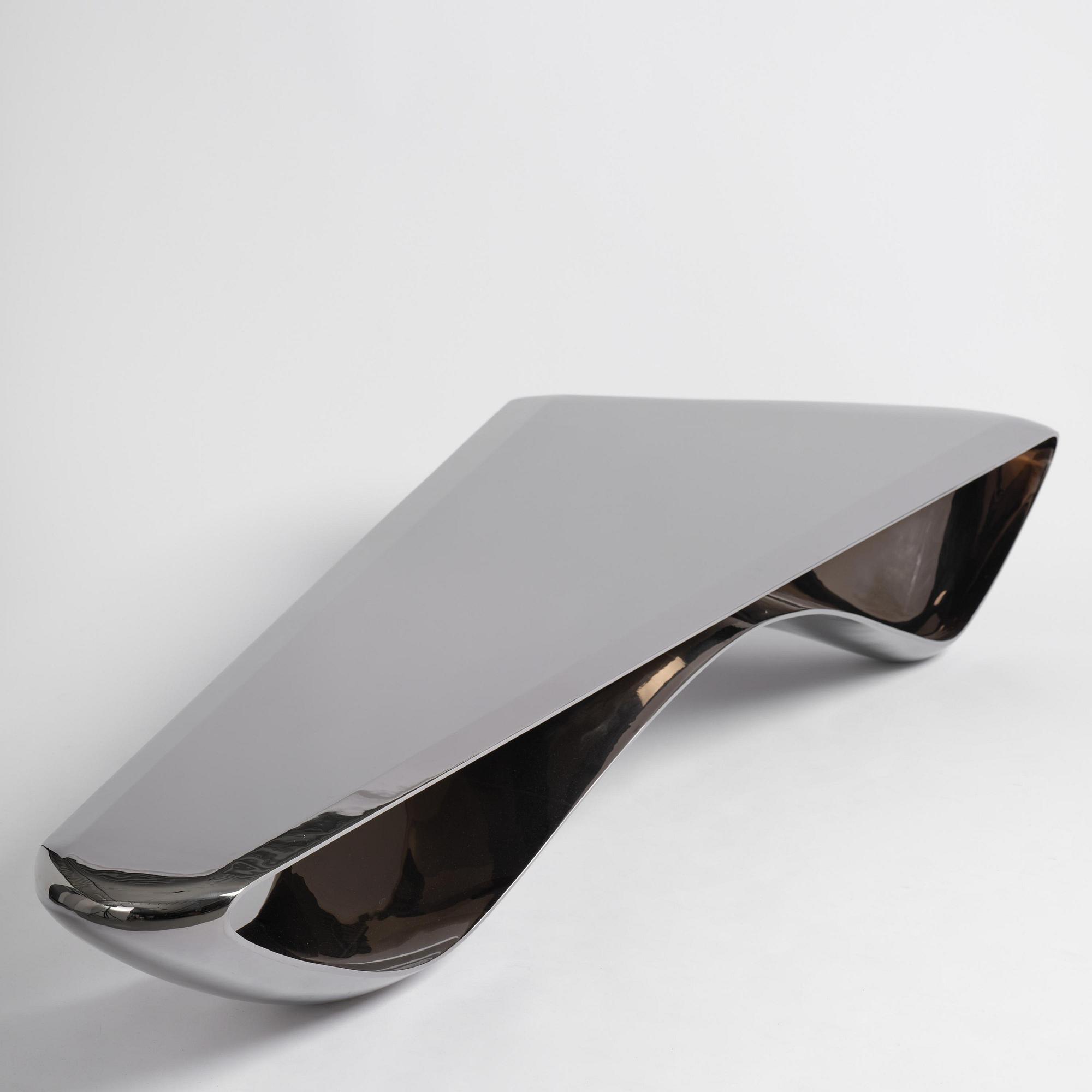 Johan Jonsson, a "Luscious Two" (Black Edition) coffee table/sculpture, ed. 6 + 2 AP, executed 2013-2014.