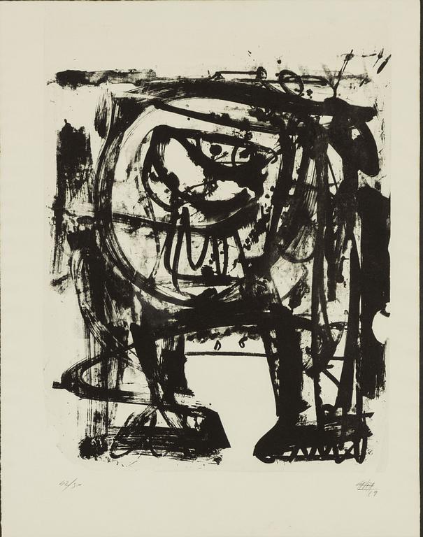 Antonio Saura, Untitled.