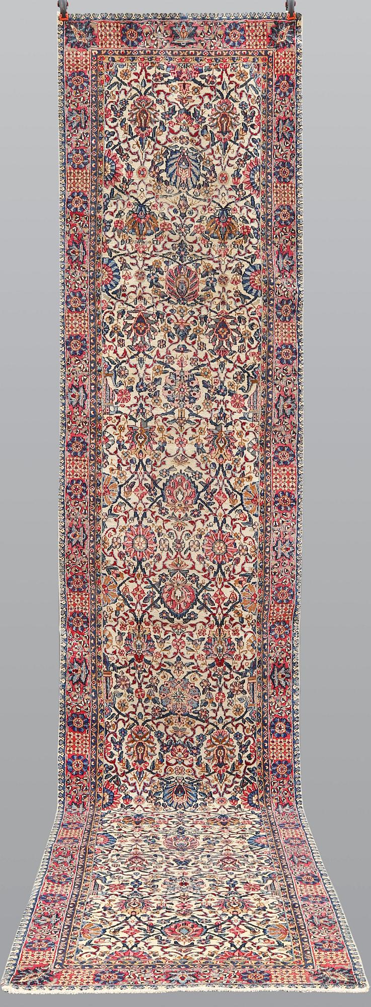 Gallerimatta, Kirman, ca 434 x 88 cm.