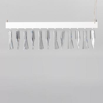 Lena Bergström, a 'Prismi' ceiling lamp, Orrefors & Zero, 2007.