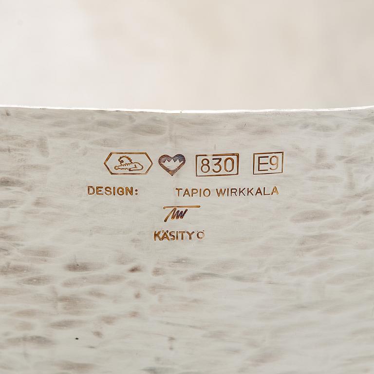 Tapio Wirkkala, A set of five silver bowls, Kultakeskus, Hämeenlinna 1970, 1971, 1978, 1979 and 2006.