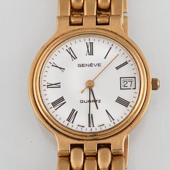 ARMBANDSUR, 18K guld, Genève. Vikt 68,6 gram.