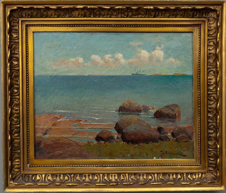 VIKTOR NIKKANEN, öljy kankaalle, sign.