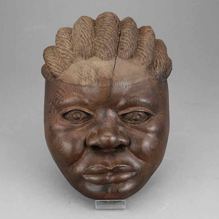 MASK, Kongo, enligt uppgift inköpt före 1950.