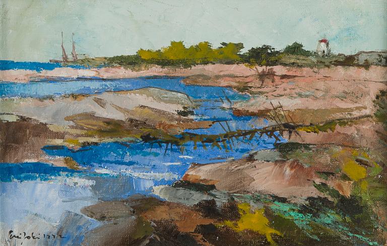 Olli Joki, Coastal landscape.