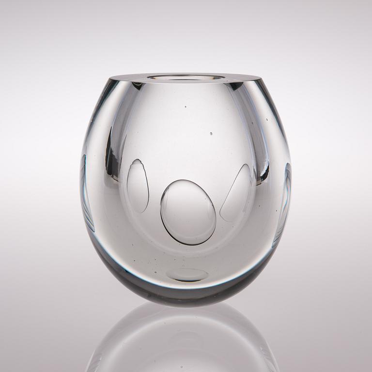 A Claritas glass sculpture signed Timo Sarpaneva - Iittala 1984 C.