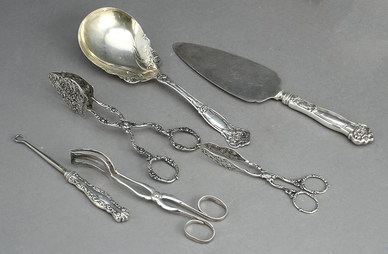 PARTI SILVER, mestadels Sverige, 1900-tal.  ca 776 gram.