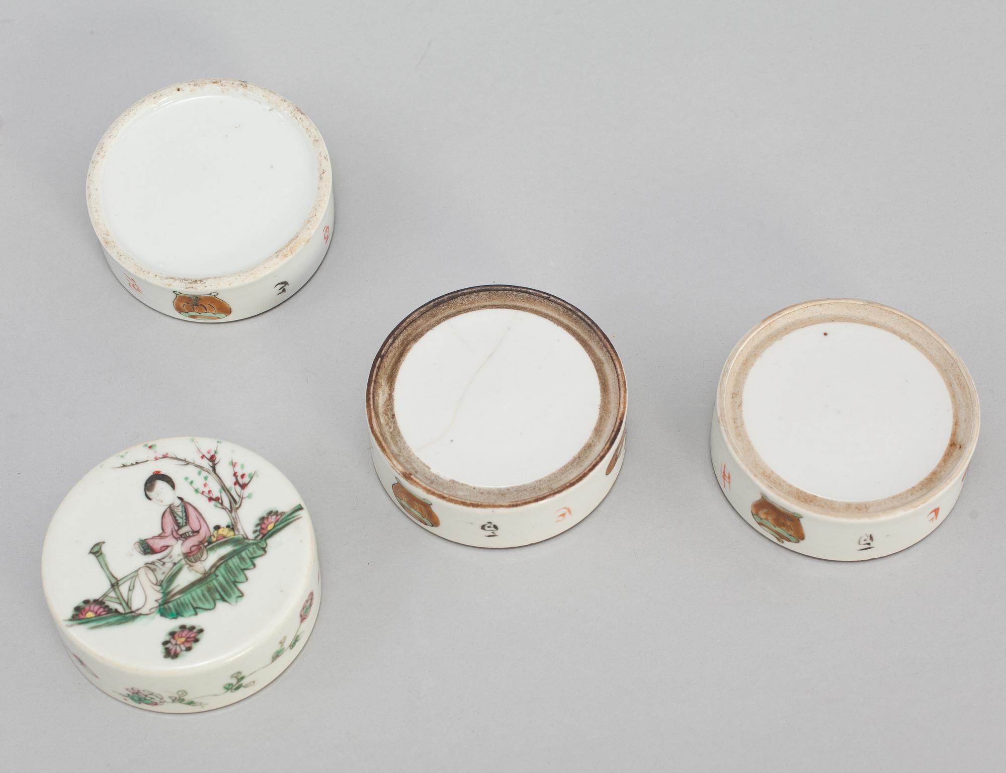 LOCKBURK, porslin, Kina, 1900-tal.