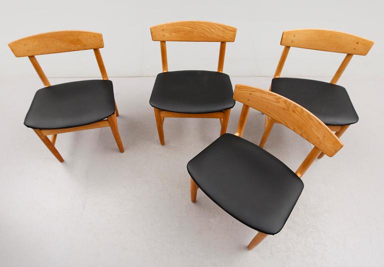 STOLAR, 4 st, "Öresund", Børge Mogensen, Karl Andersson & Söner, 1900-talets andra hälft.