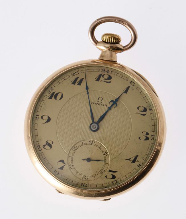 FICKUR, 14k guld, Omega, 1930-tal.