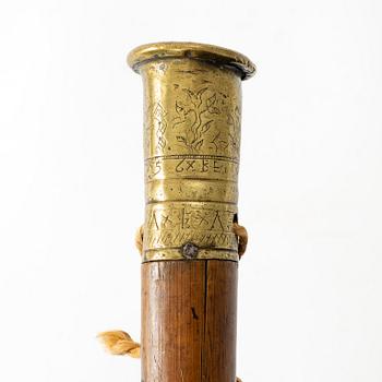 Käpp, Sverige, daterad 1740 och 1756.