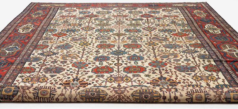 A 'Khan carpet' Chahar Mahal va Bakhtiari carpet of Safavid 'vase' design, West Persia, c. 774 x 423 cm.