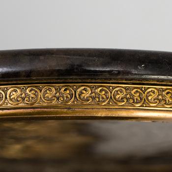 A 20th century stone box.